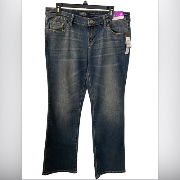 Mossimo Supply Co. Denim - Women’s  Mossimo Low Rise  Boot Cut Blue Denim Jeans Size 12/33 R